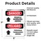 Signmission Safety Culture Sign, 5 in Width, Vinyl Decal, Rectangle, Bilingual OS-2PACK-DS-D-57-VS-1517 - alternate 2